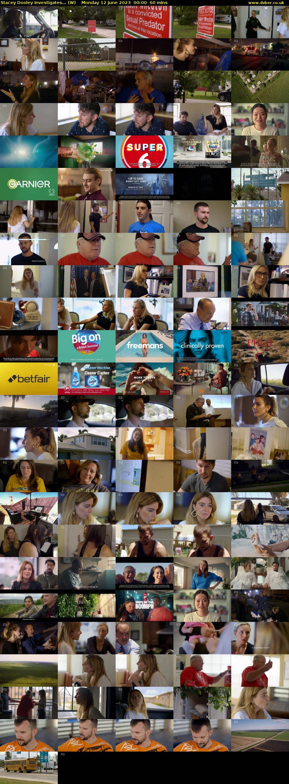 Stacey Dooley Investigates... (W) Monday 12 June 2023 00:00 - 01:00