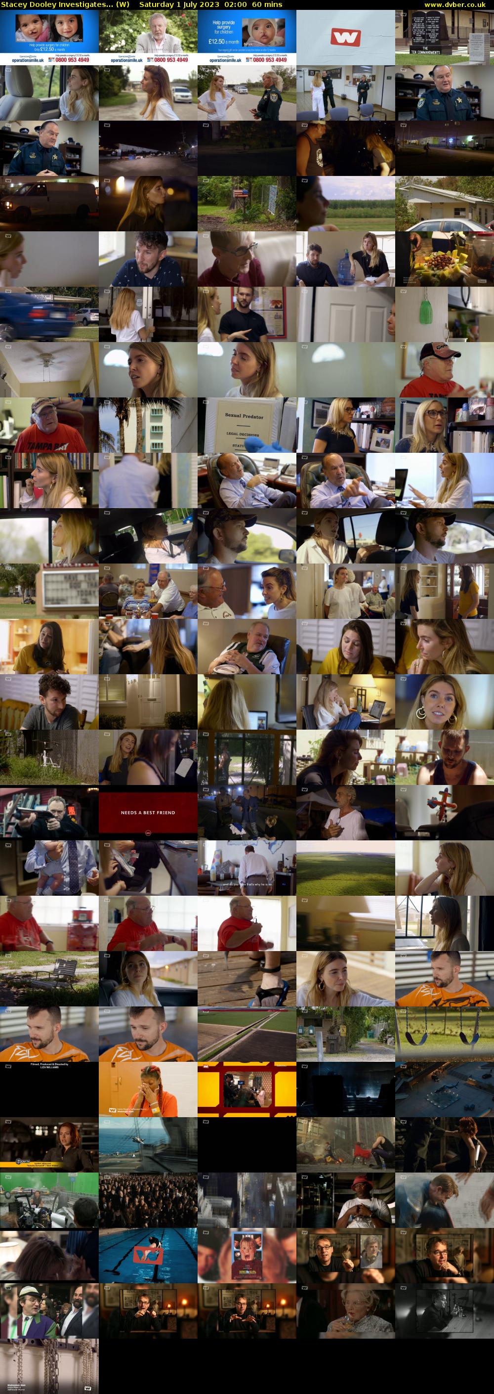 Stacey Dooley Investigates... (W) Saturday 1 July 2023 02:00 - 03:00