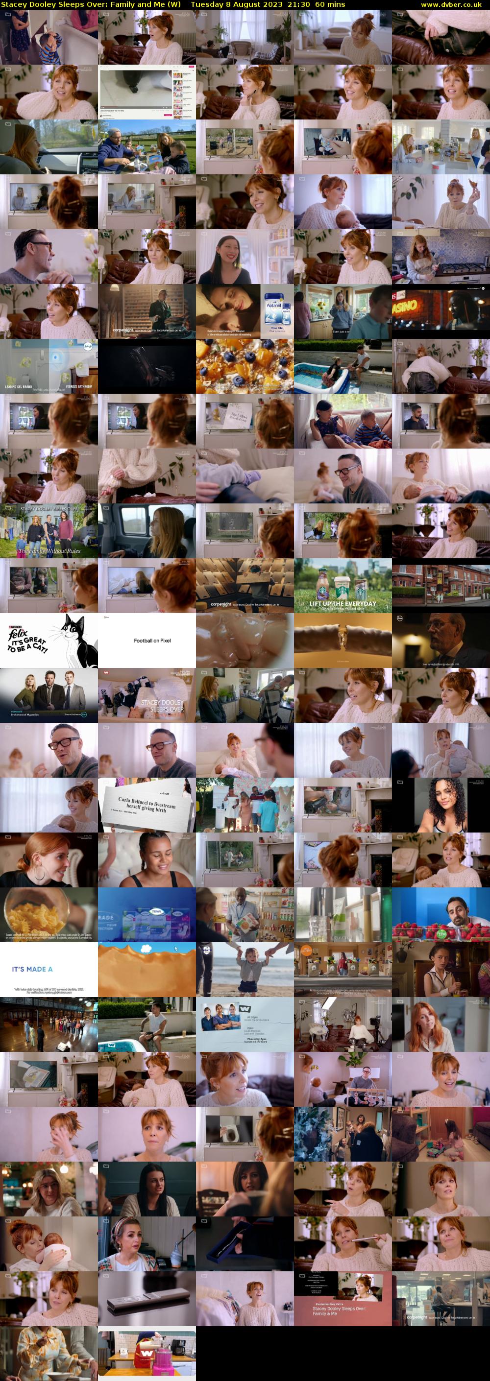Stacey Dooley Sleeps Over: Family and Me (W) Tuesday 8 August 2023 21:30 - 22:30