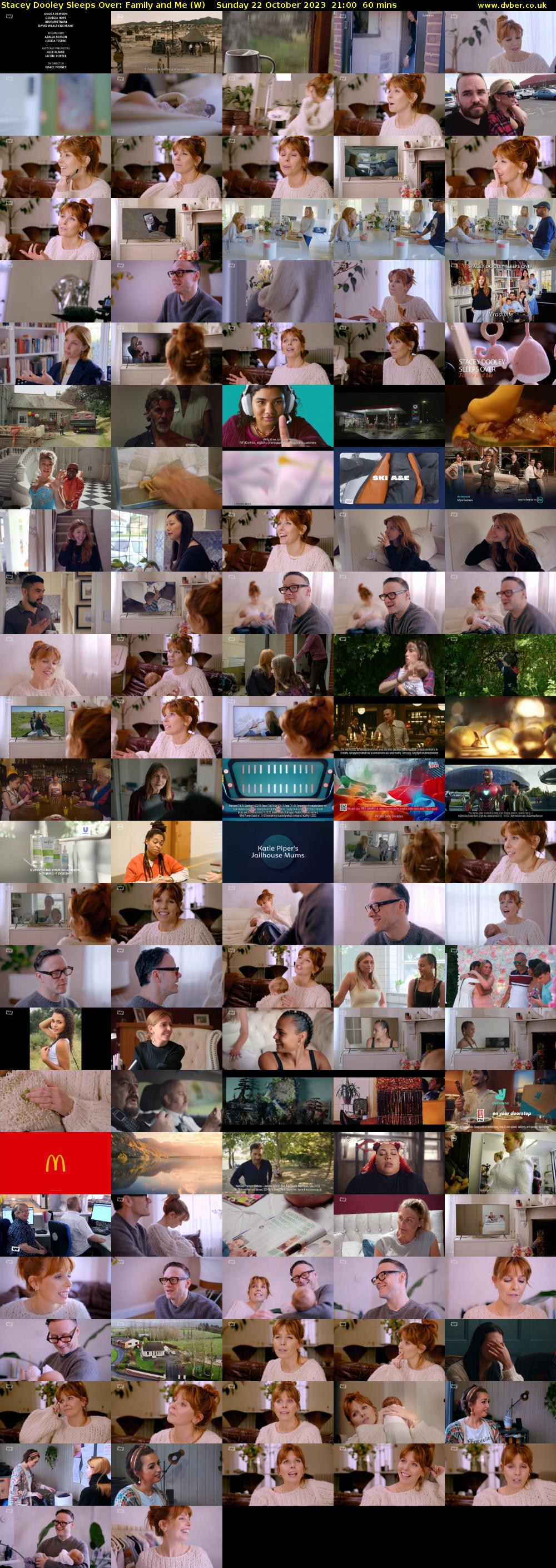 Stacey Dooley Sleeps Over: Family and Me (W) Sunday 22 October 2023 21:00 - 22:00