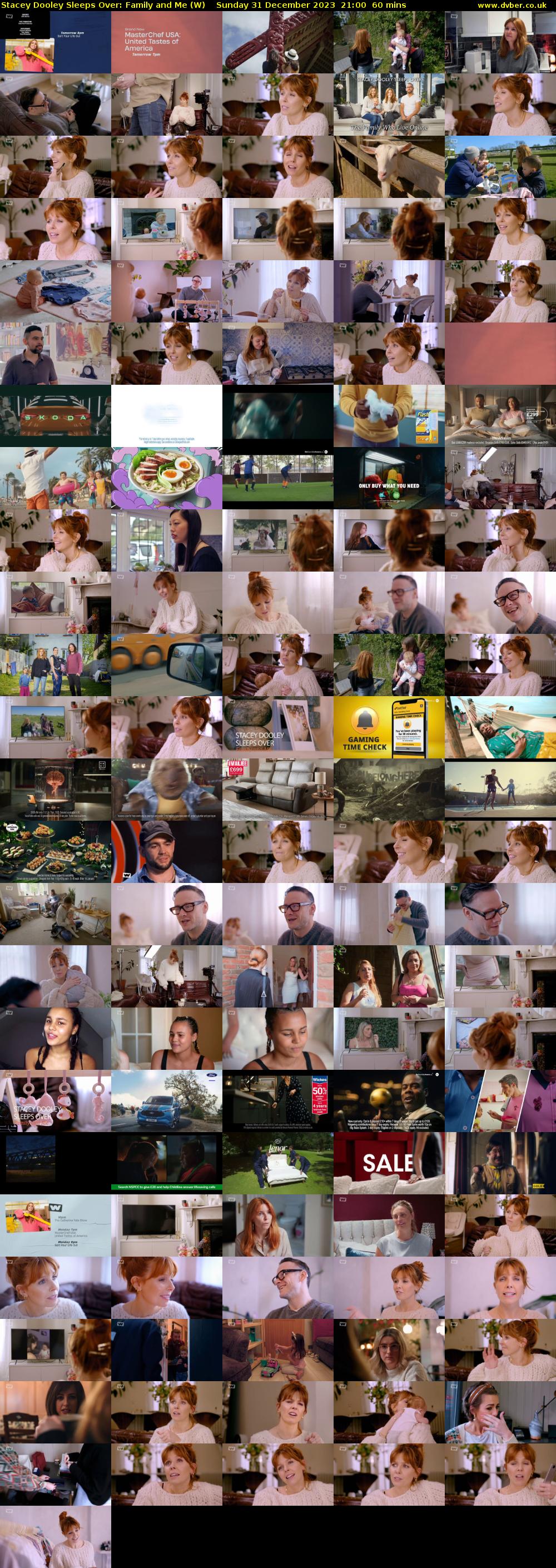 Stacey Dooley Sleeps Over: Family and Me (W) Sunday 31 December 2023 21:00 - 22:00