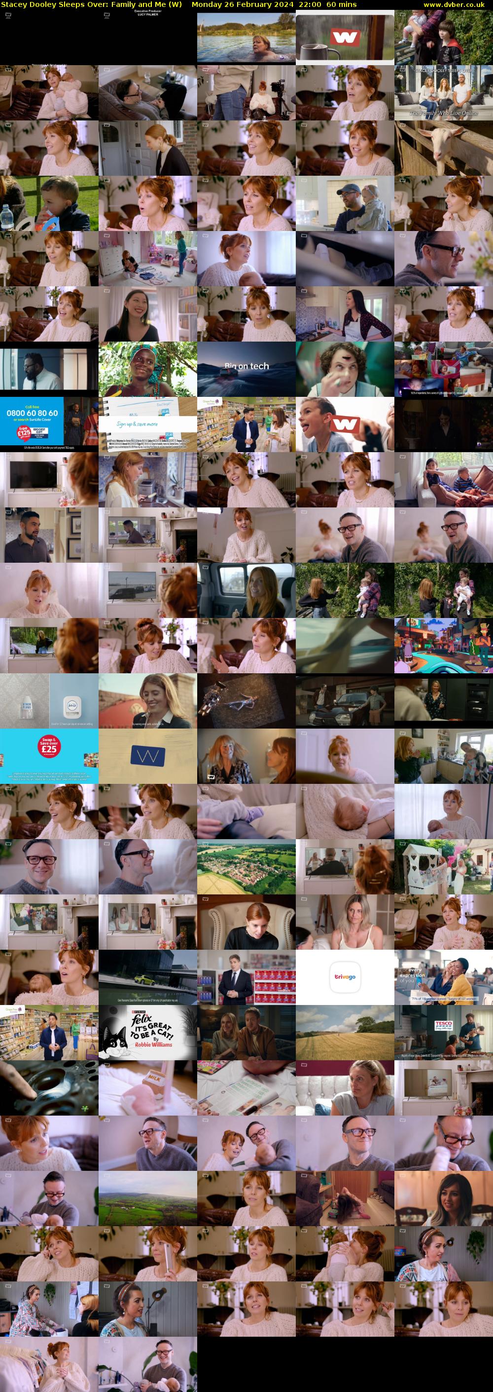 Stacey Dooley Sleeps Over: Family and Me (W) Monday 26 February 2024 22:00 - 23:00