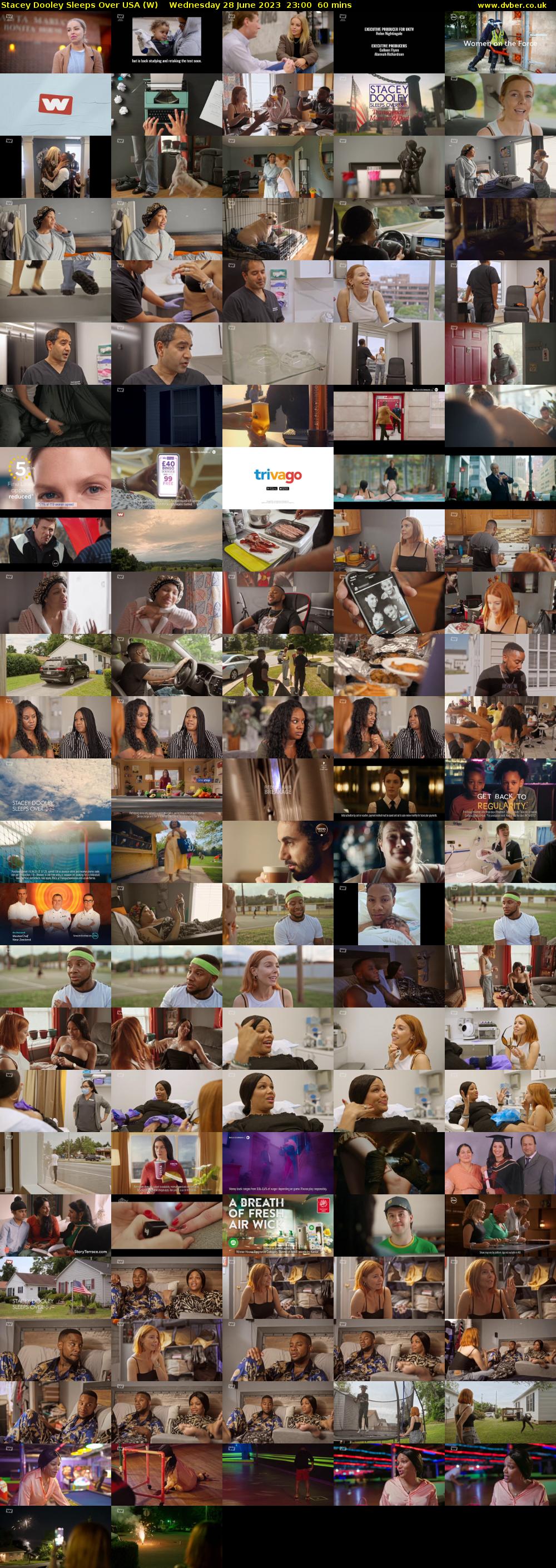Stacey Dooley Sleeps Over USA (W) Wednesday 28 June 2023 23:00 - 00:00