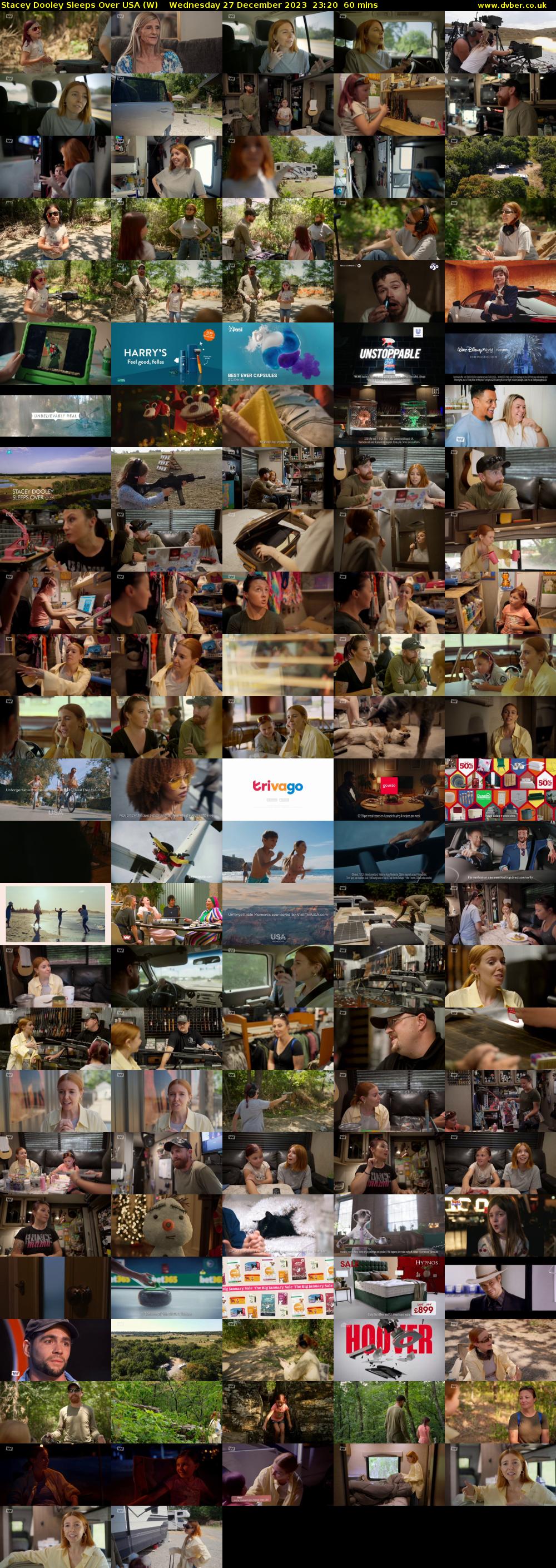 Stacey Dooley Sleeps Over USA (W) Wednesday 27 December 2023 23:20 - 00:20