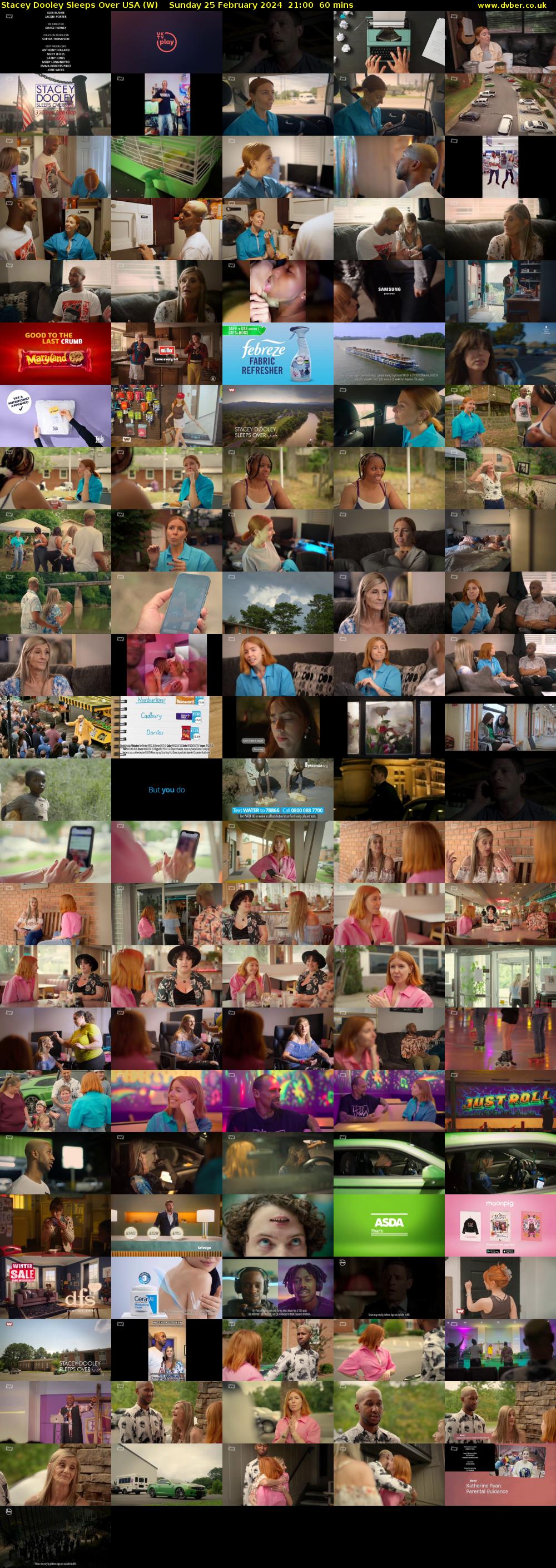 Stacey Dooley Sleeps Over USA (W) Sunday 25 February 2024 21:00 - 22:00