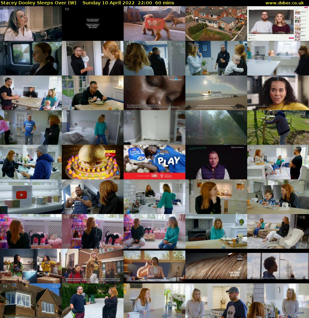 Stacey Dooley Sleeps Over (W) Sunday 10 April 2022 22:00 - 23:00