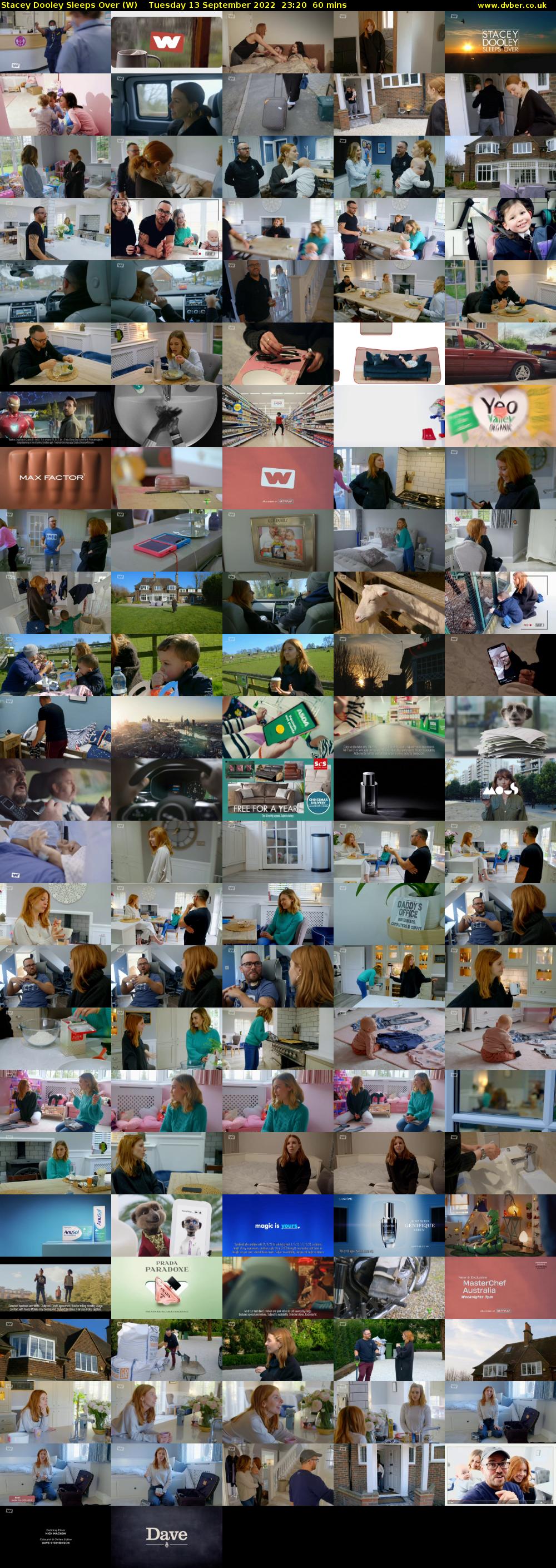 Stacey Dooley Sleeps Over (W) Tuesday 13 September 2022 23:20 - 00:20