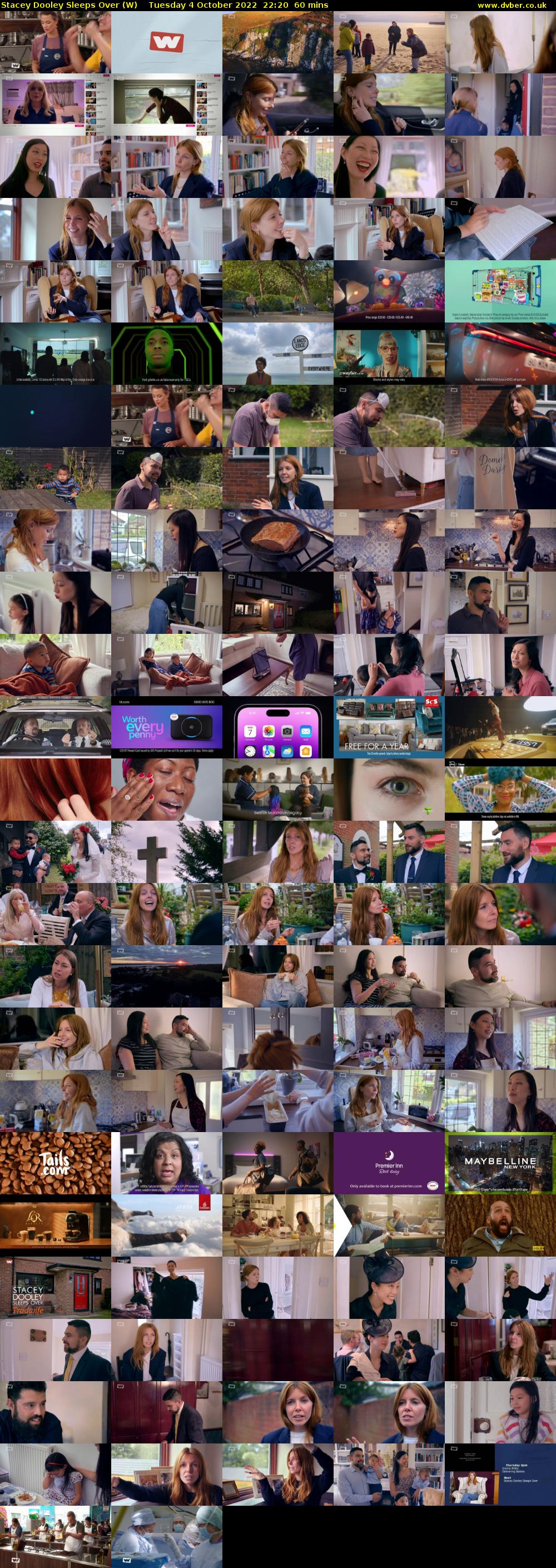 Stacey Dooley Sleeps Over (W) Tuesday 4 October 2022 22:20 - 23:20