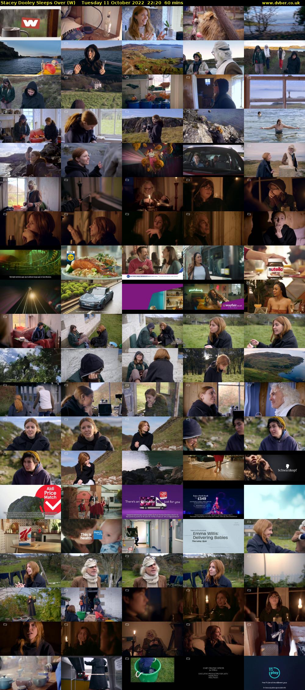 Stacey Dooley Sleeps Over (W) Tuesday 11 October 2022 22:20 - 23:20