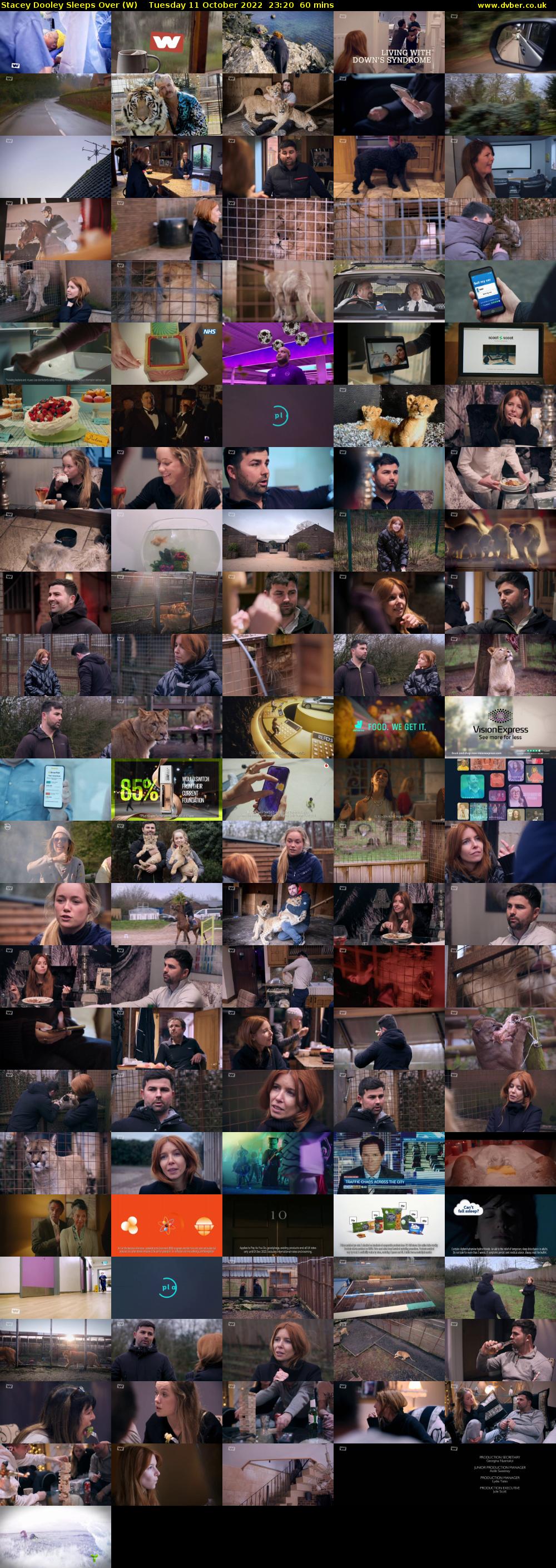 Stacey Dooley Sleeps Over (W) Tuesday 11 October 2022 23:20 - 00:20