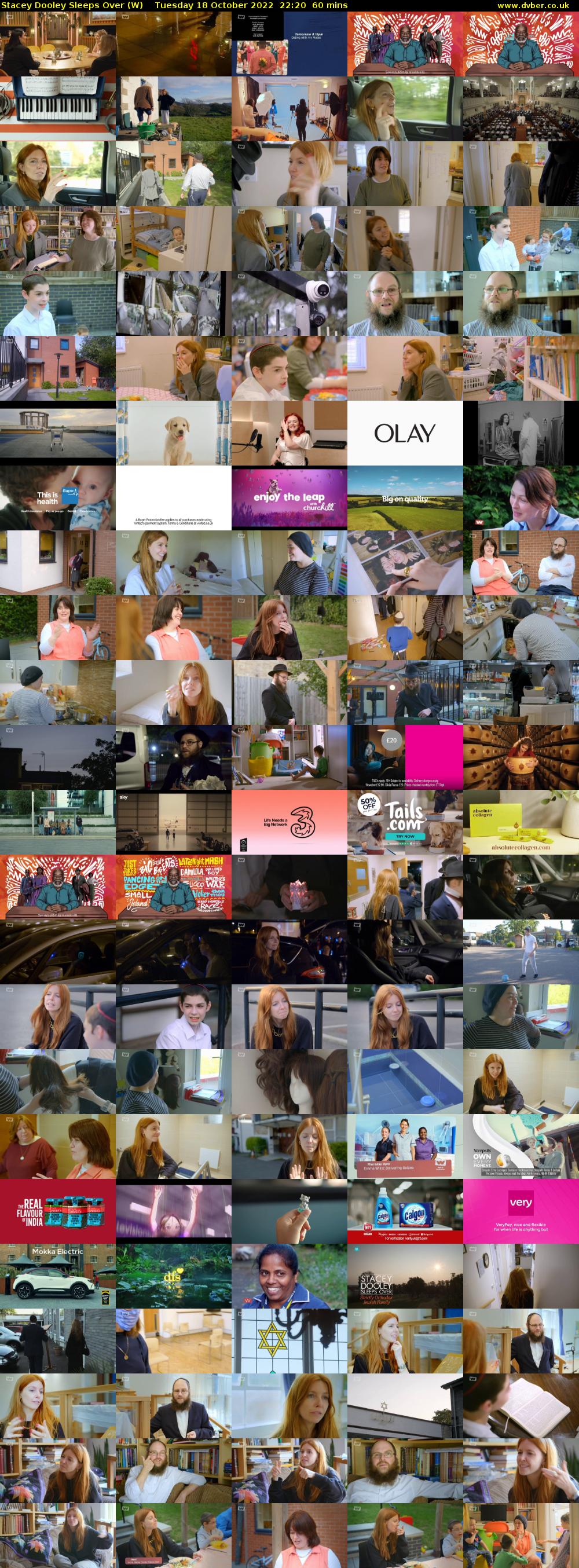 Stacey Dooley Sleeps Over (W) Tuesday 18 October 2022 22:20 - 23:20