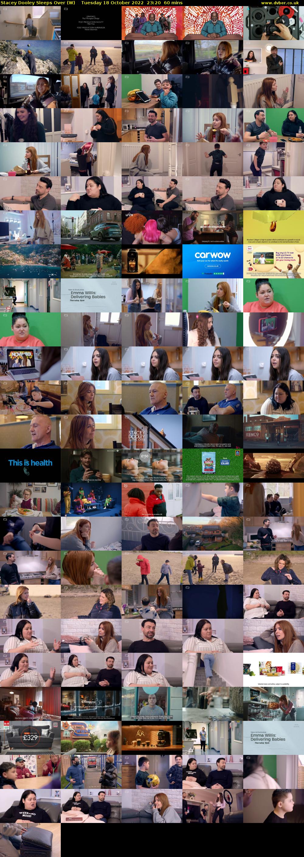 Stacey Dooley Sleeps Over (W) Tuesday 18 October 2022 23:20 - 00:20