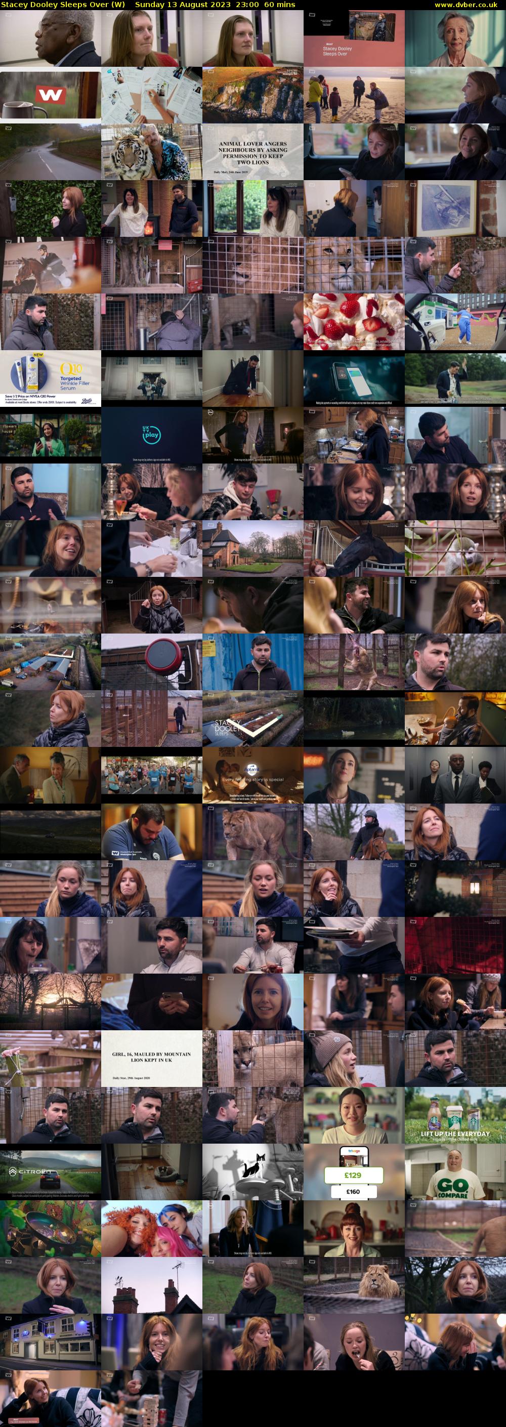 Stacey Dooley Sleeps Over (W) Sunday 13 August 2023 23:00 - 00:00
