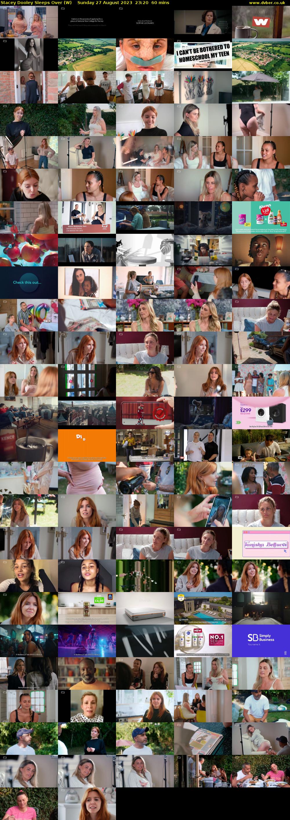Stacey Dooley Sleeps Over (W) Sunday 27 August 2023 23:20 - 00:20