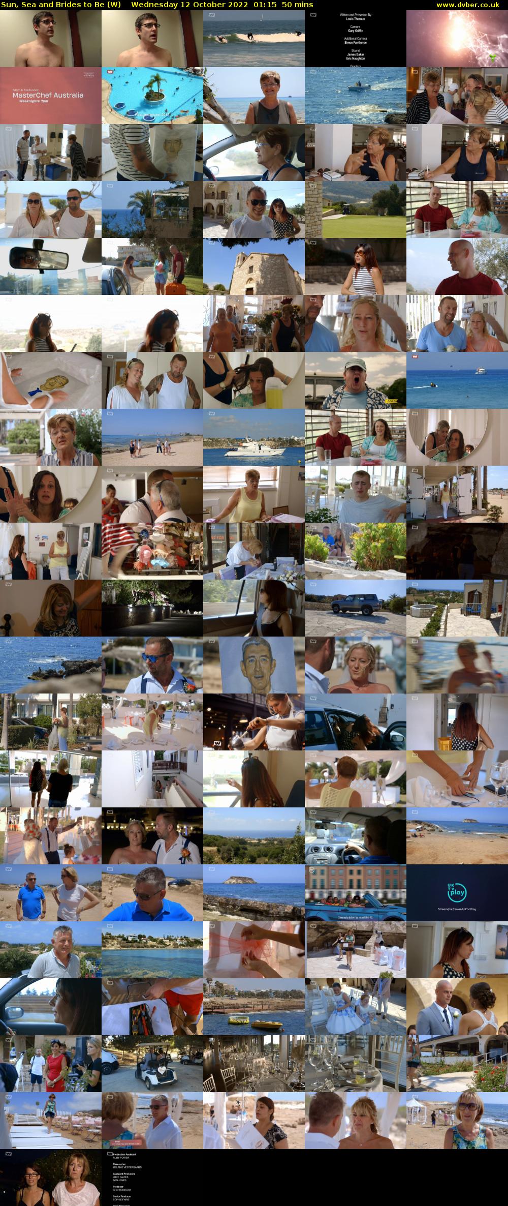 Sun, Sea and Brides to Be (W) Wednesday 12 October 2022 01:15 - 02:05