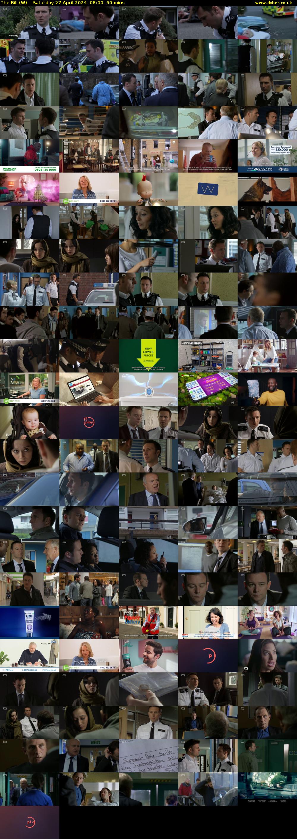 The Bill (W) Saturday 27 April 2024 08:00 - 09:00