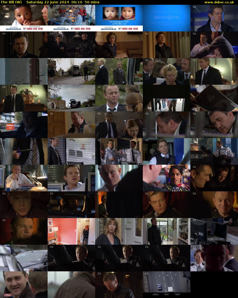 The Bill (W) Saturday 22 June 2024 06:10 - 07:00