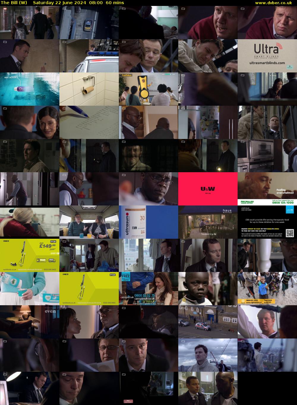 The Bill (W) Saturday 22 June 2024 08:00 - 09:00