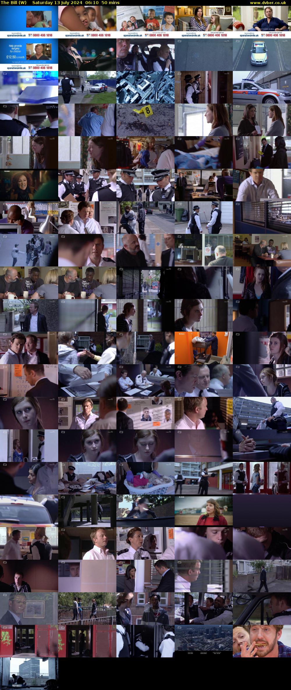 The Bill (W) Saturday 13 July 2024 06:10 - 07:00