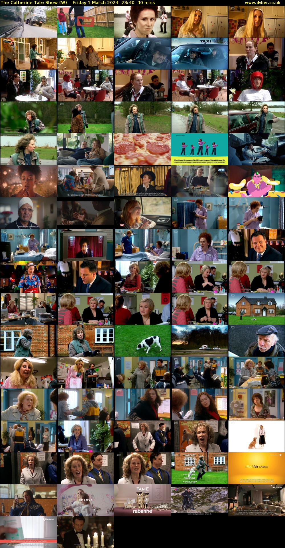 The Catherine Tate Show (W) Friday 1 March 2024 23:40 - 00:20