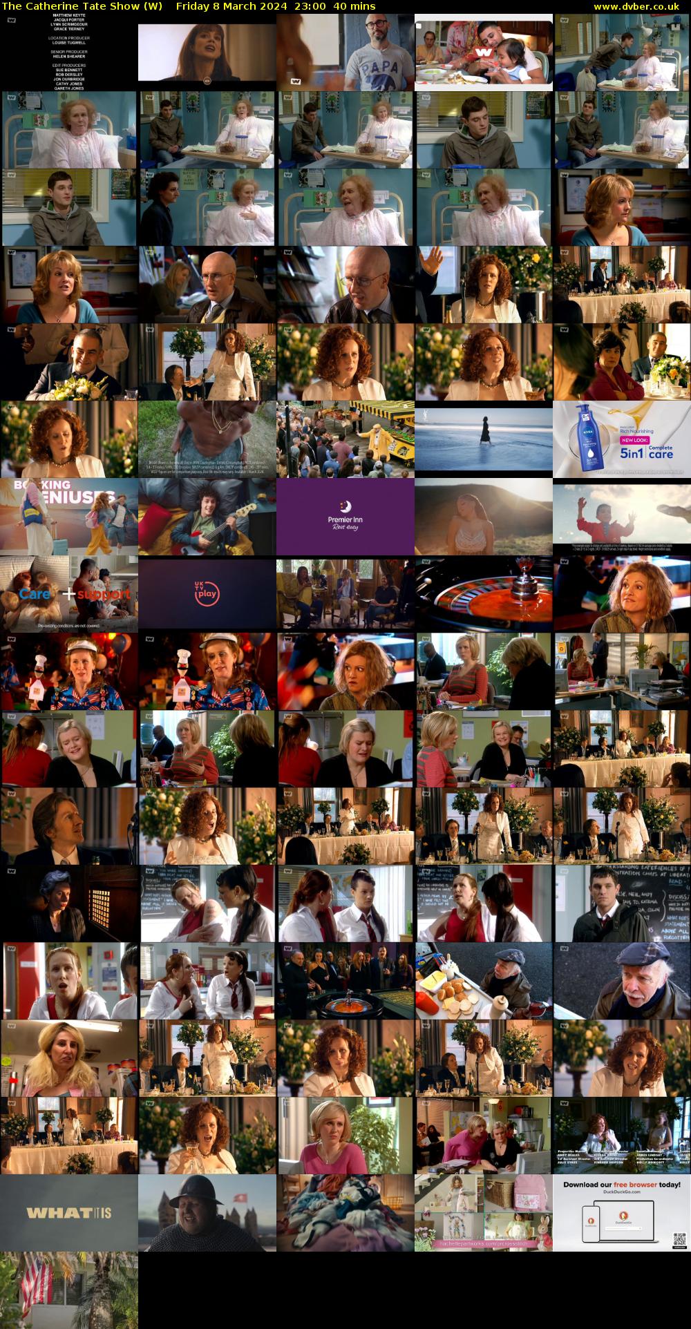 The Catherine Tate Show (W) Friday 8 March 2024 23:00 - 23:40