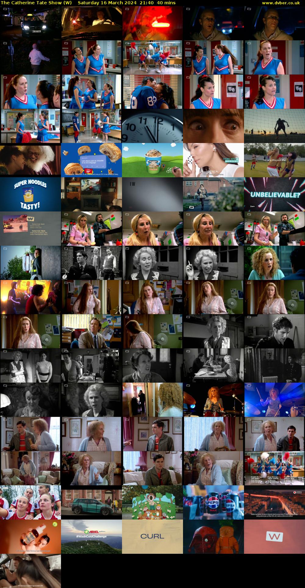 The Catherine Tate Show (W) Saturday 16 March 2024 21:40 - 22:20