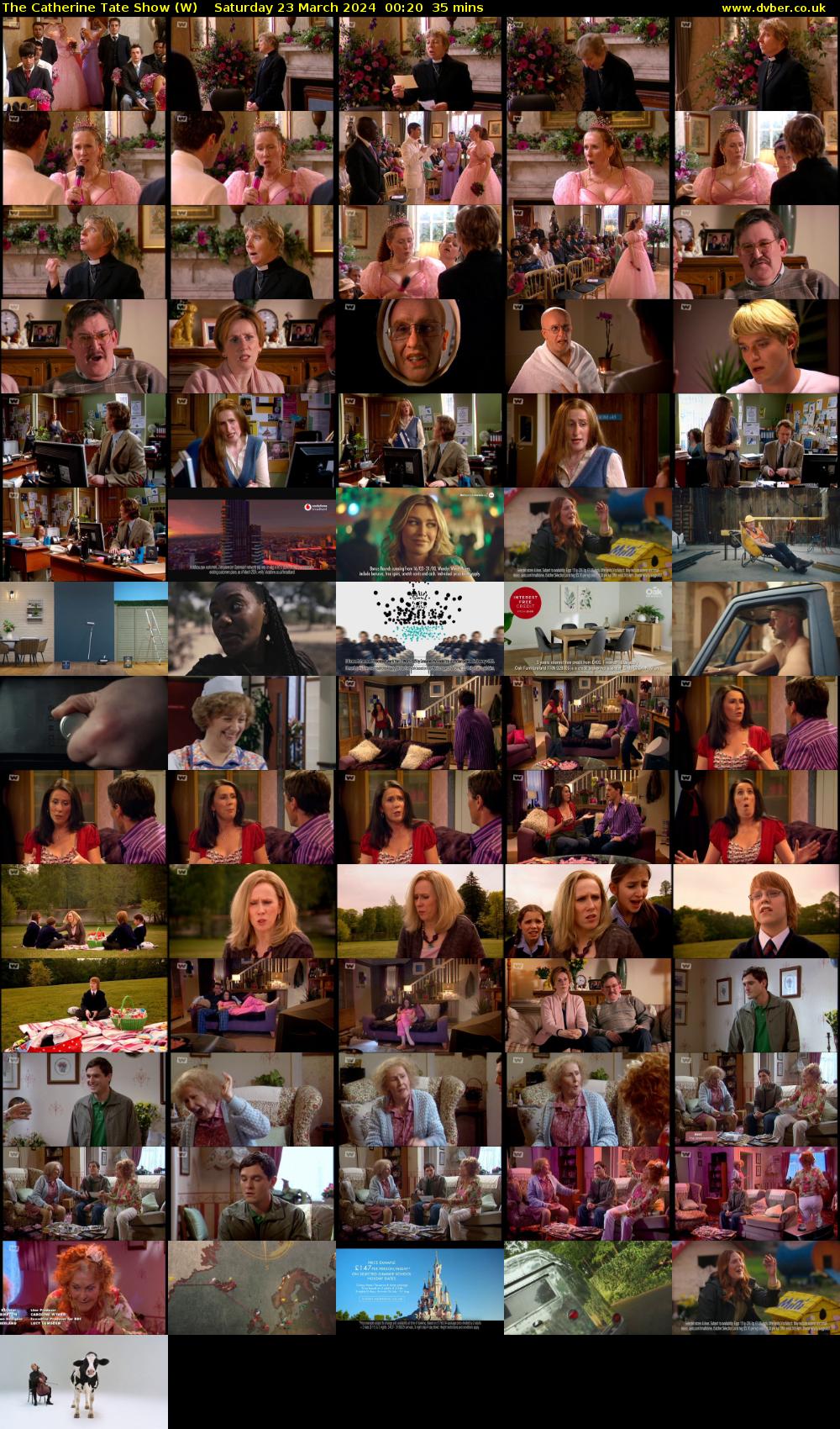 The Catherine Tate Show (W) Saturday 23 March 2024 00:20 - 00:55