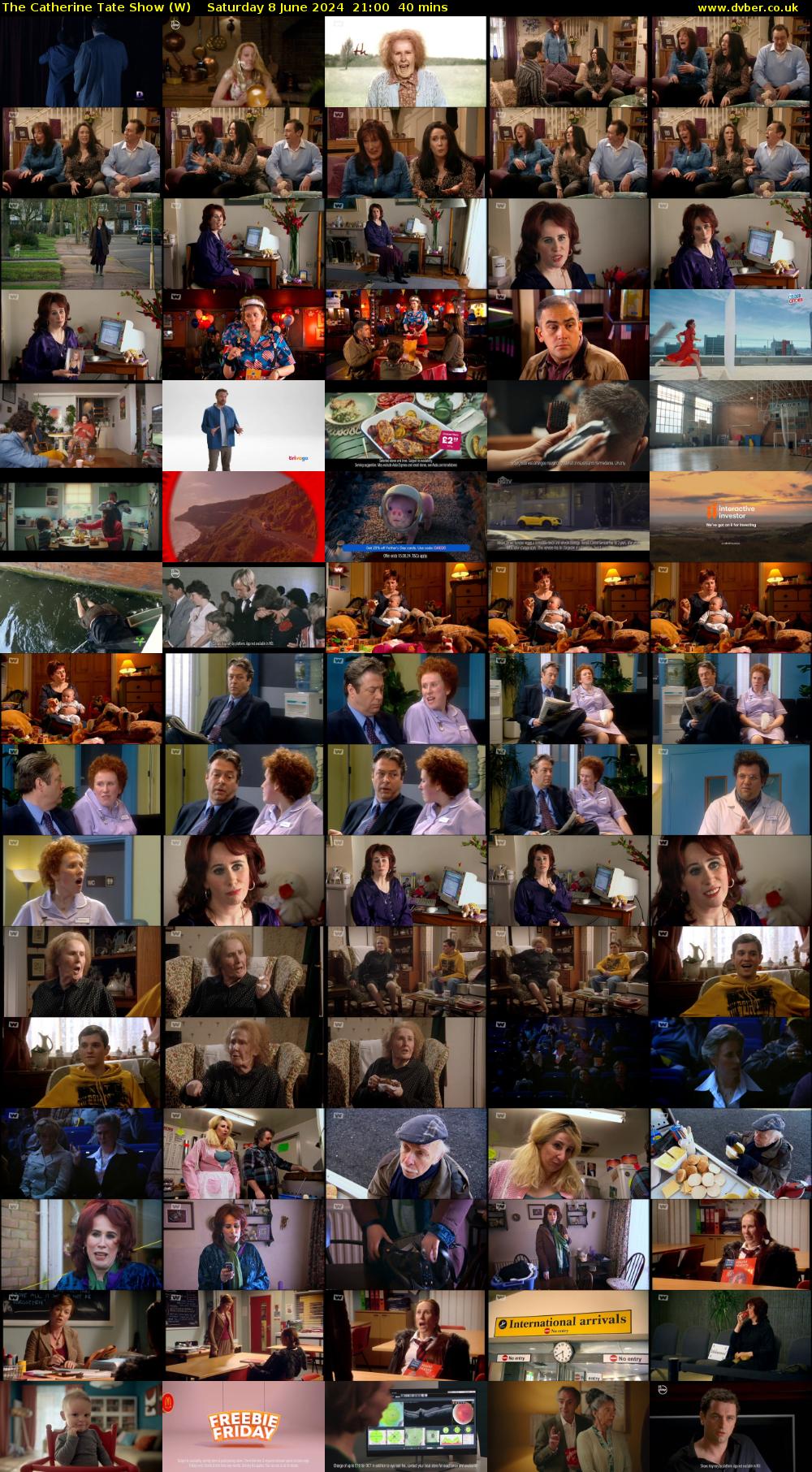 The Catherine Tate Show (W) Saturday 8 June 2024 21:00 - 21:40