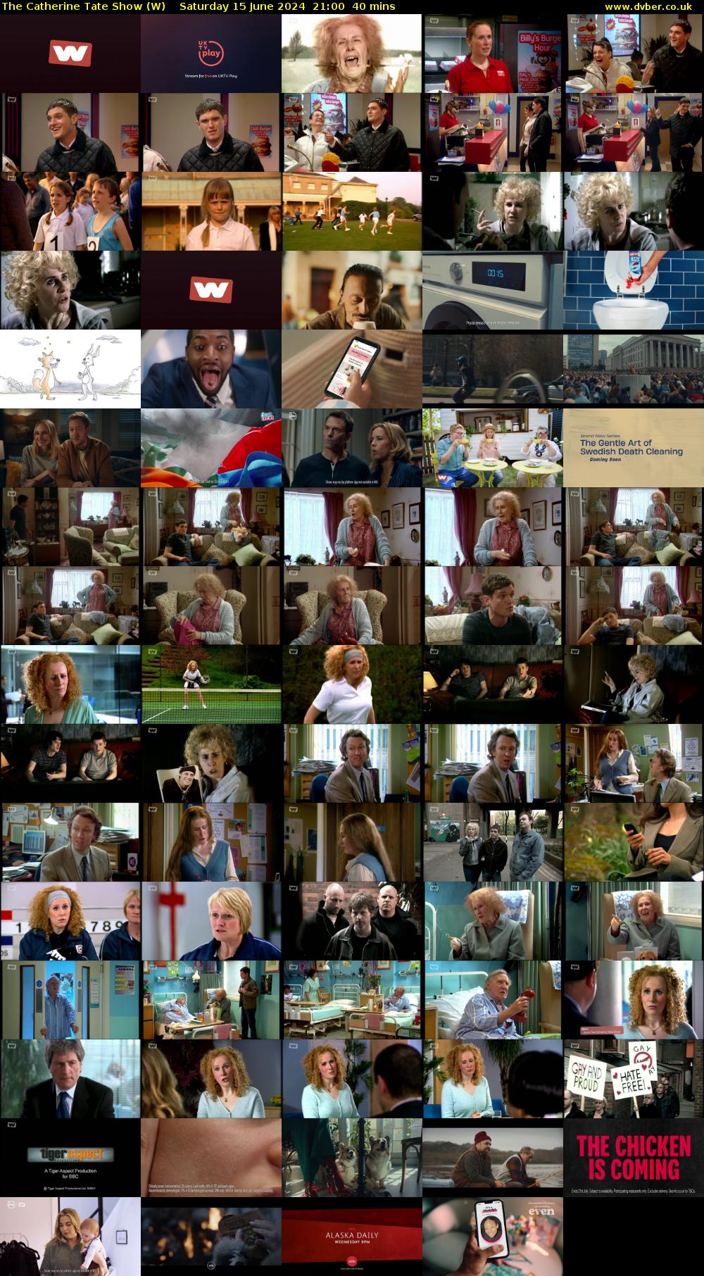 The Catherine Tate Show (W) Saturday 15 June 2024 21:00 - 21:40