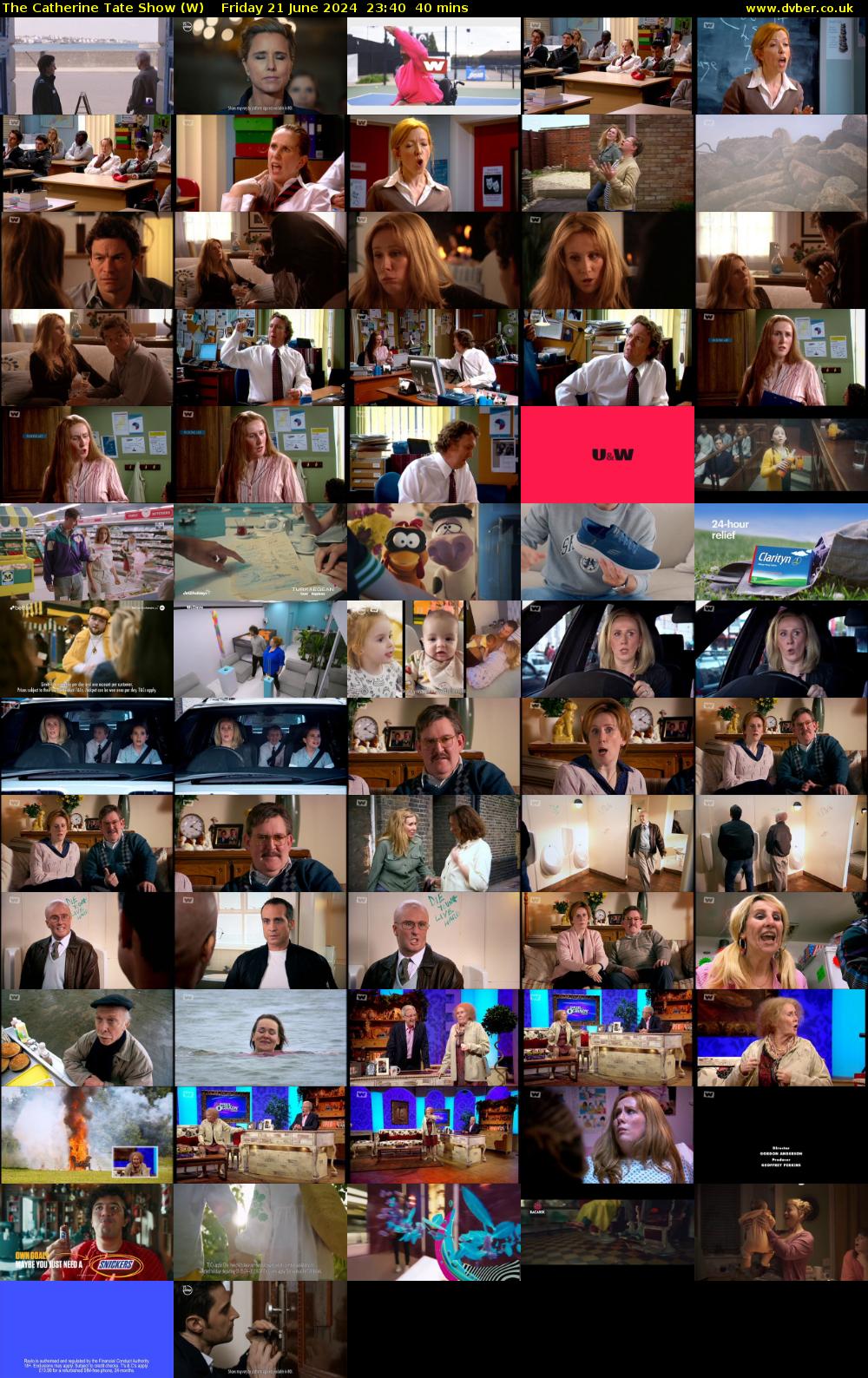 The Catherine Tate Show (W) Friday 21 June 2024 23:40 - 00:20