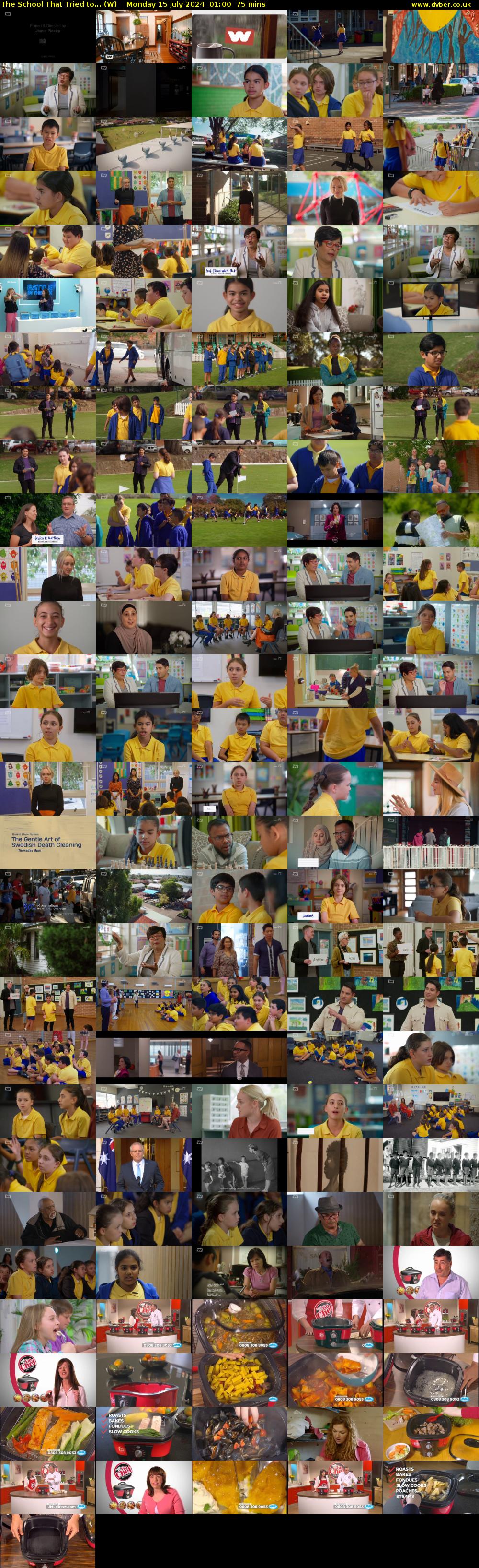 The School That Tried to... (W) Monday 15 July 2024 01:00 - 02:15