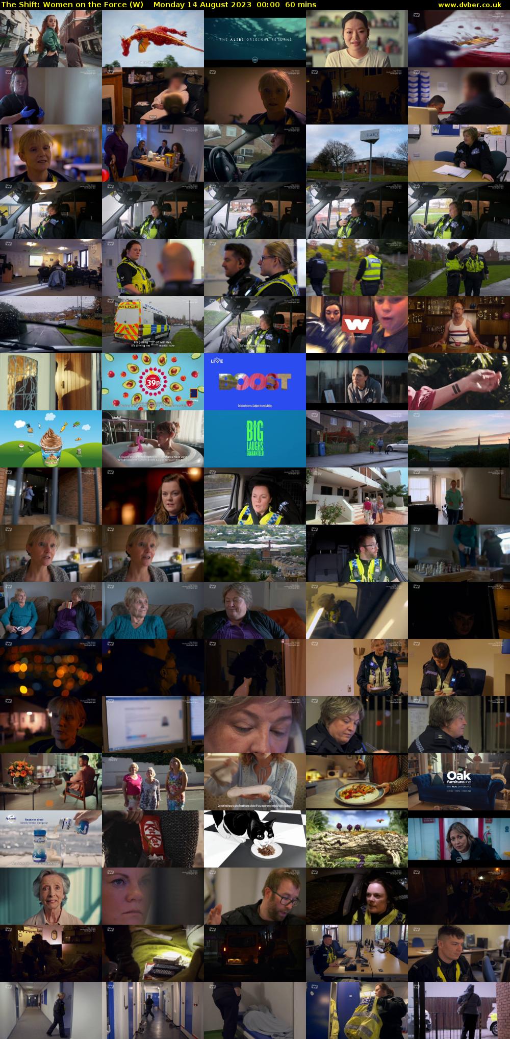 The Shift: Women on the Force (W) Monday 14 August 2023 00:00 - 01:00