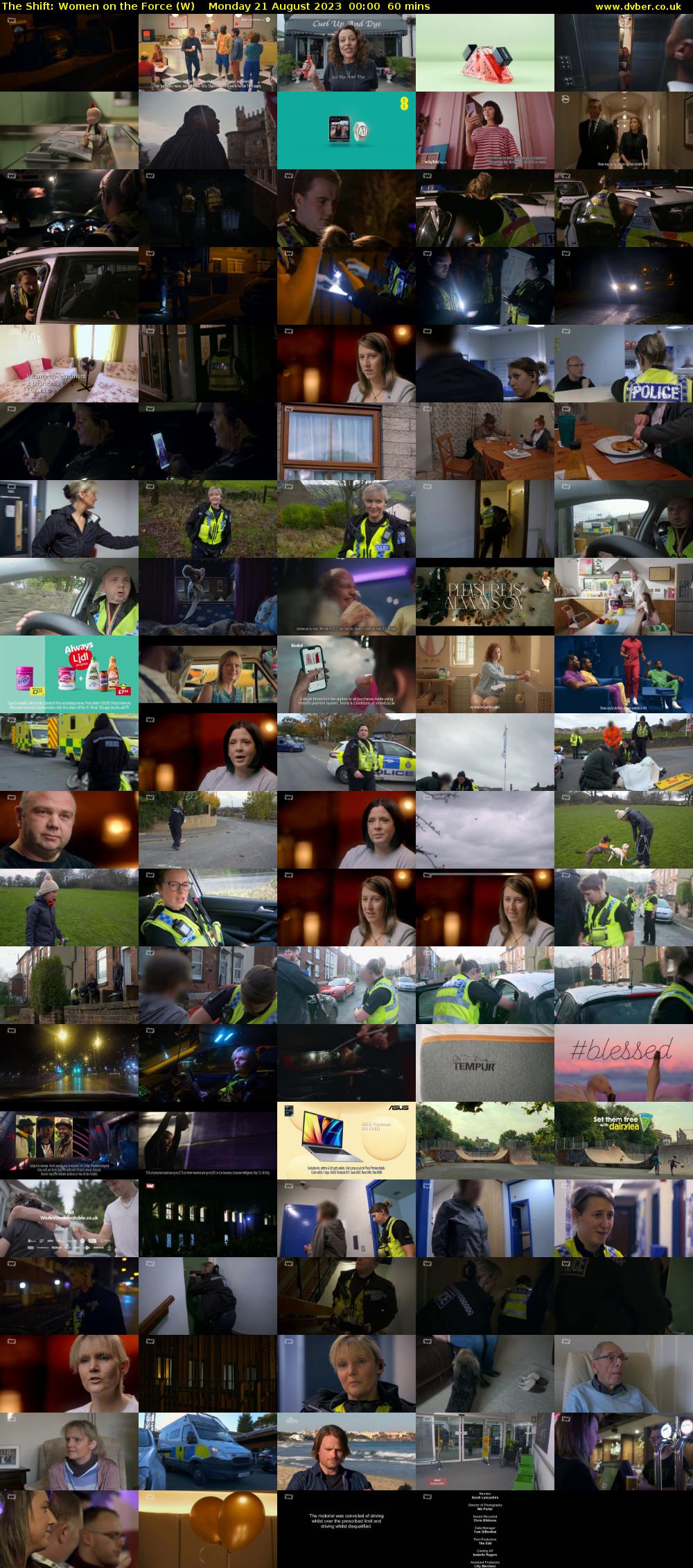 The Shift: Women on the Force (W) Monday 21 August 2023 00:00 - 01:00