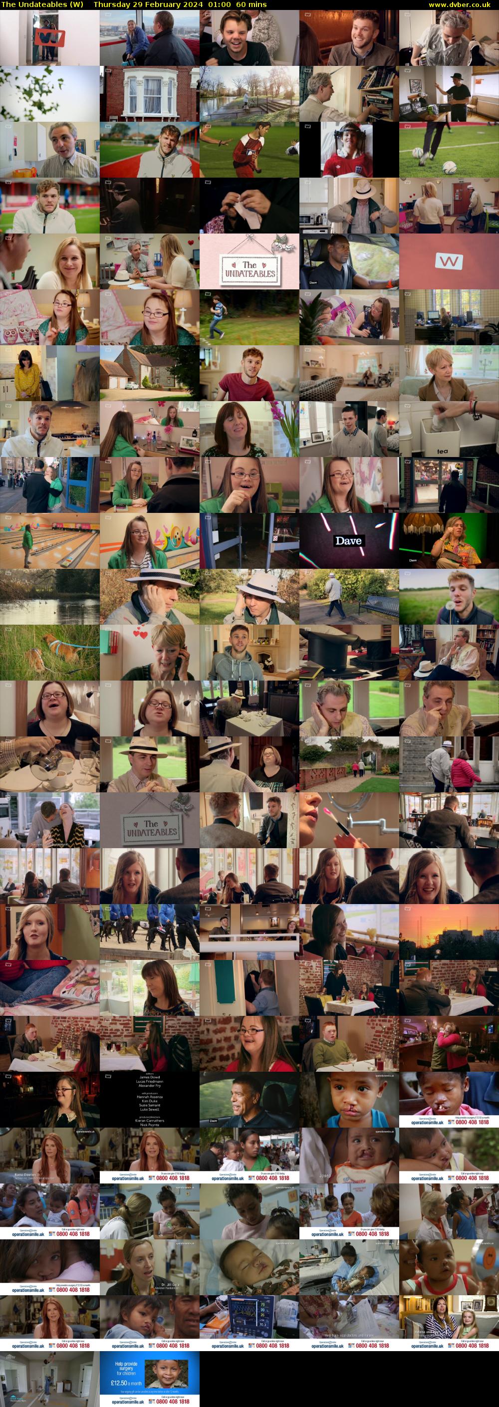 The Undateables (W) Thursday 29 February 2024 01:00 - 02:00