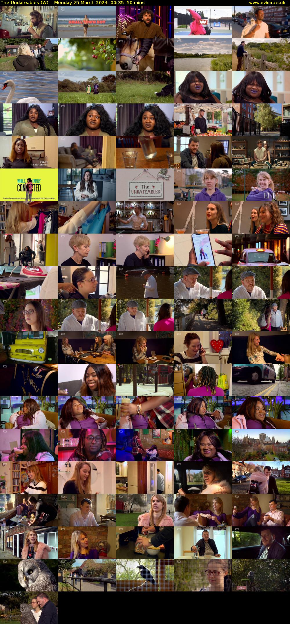 The Undateables (W) Monday 25 March 2024 00:35 - 01:25