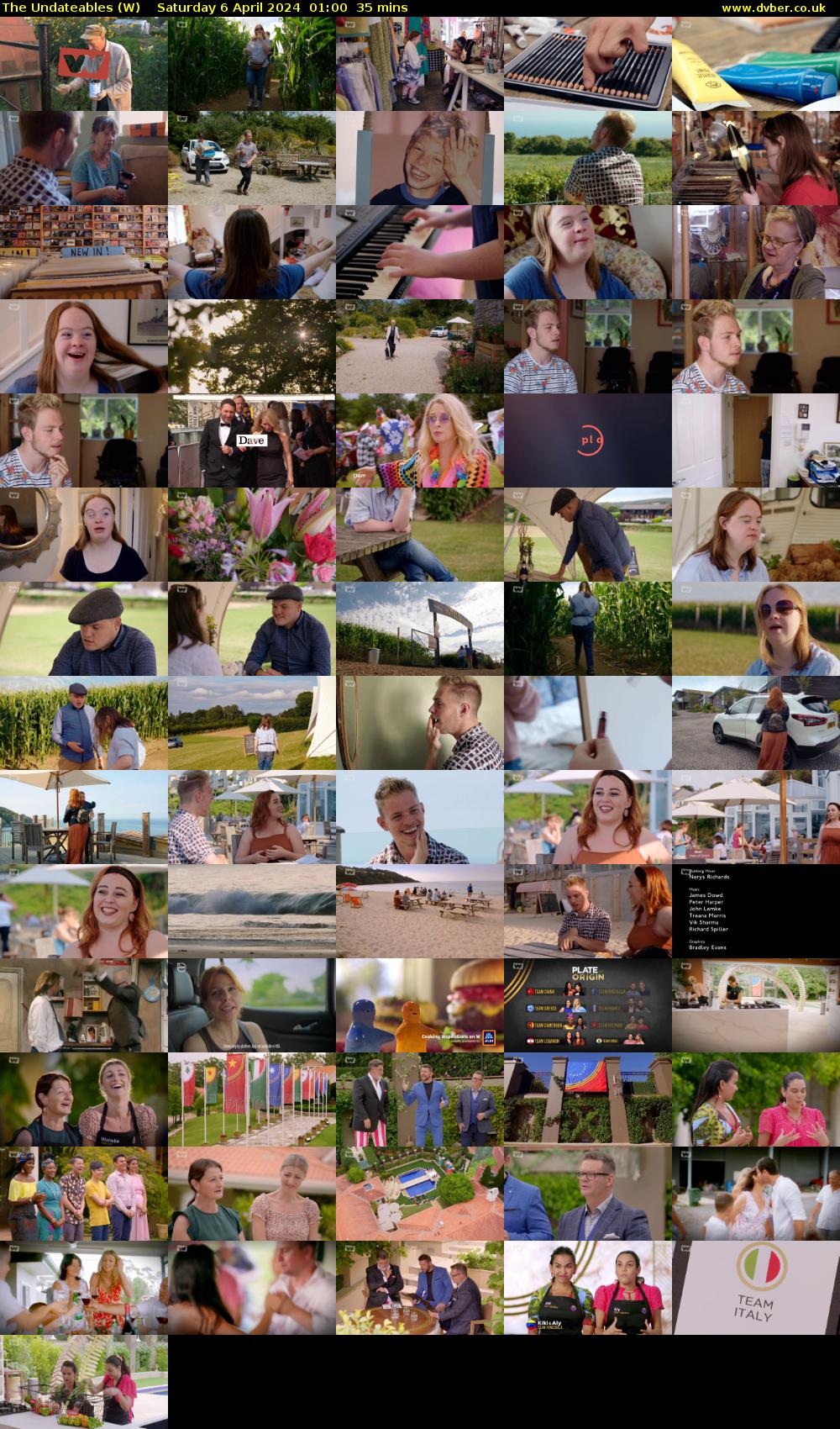 The Undateables (W) Saturday 6 April 2024 01:00 - 01:35