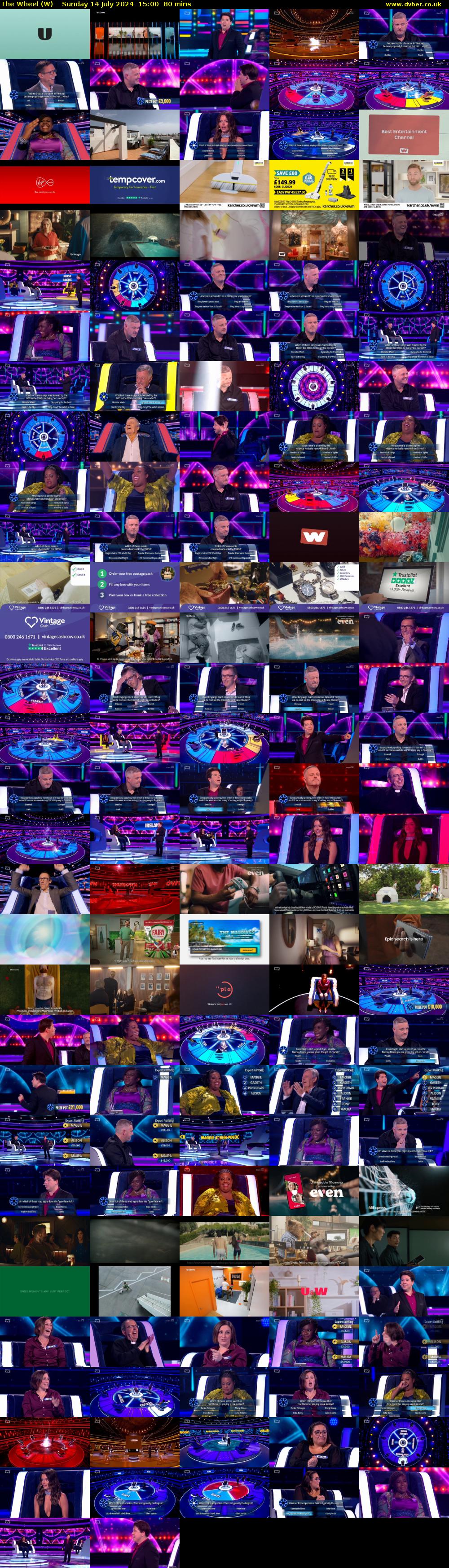The Wheel (W) Sunday 14 July 2024 15:00 - 16:20