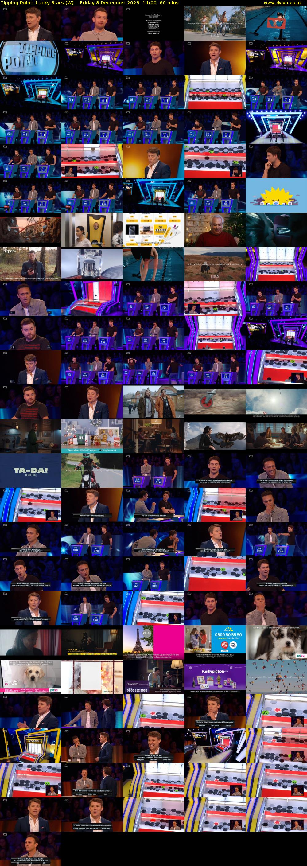 Tipping Point: Lucky Stars (W) Friday 8 December 2023 14:00 - 15:00