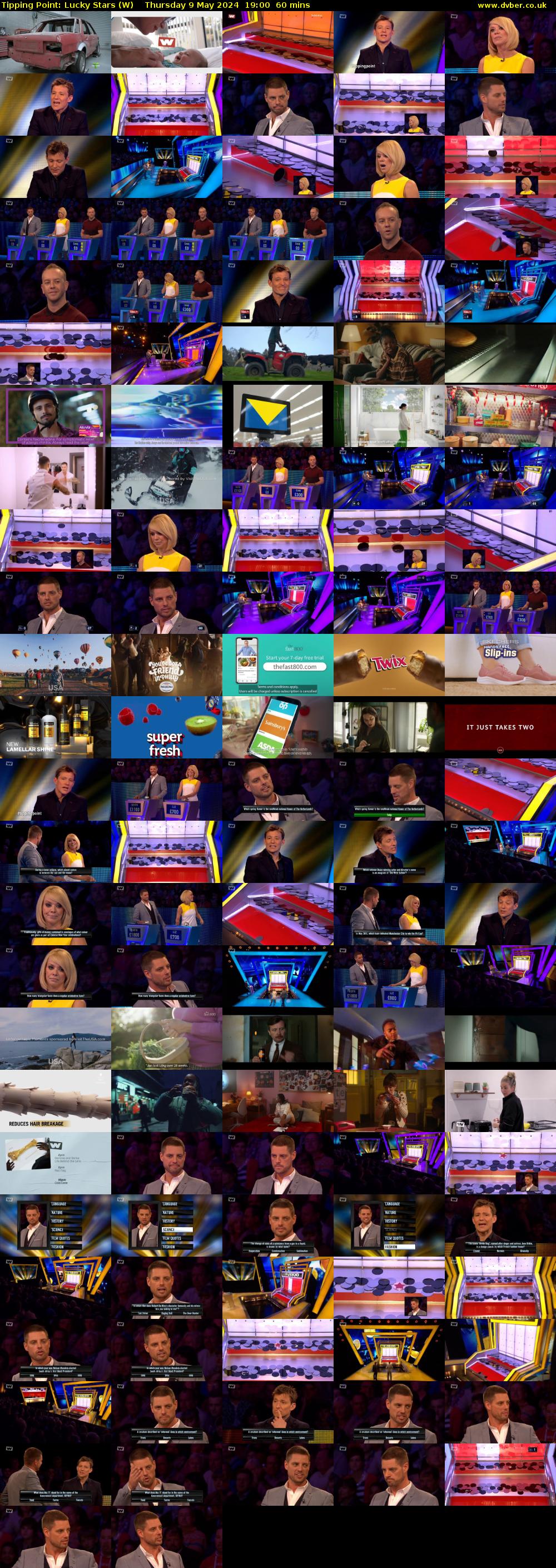 Tipping Point: Lucky Stars (W) Thursday 9 May 2024 19:00 - 20:00