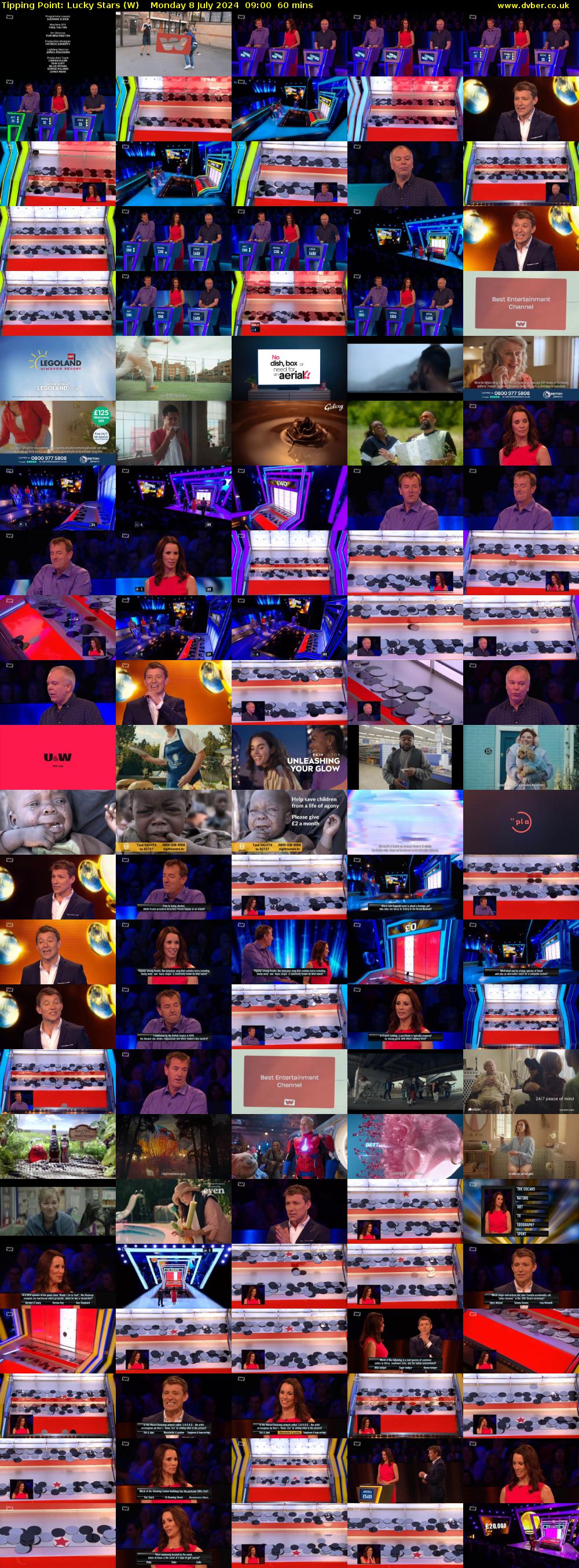 Tipping Point: Lucky Stars (W) Monday 8 July 2024 09:00 - 10:00