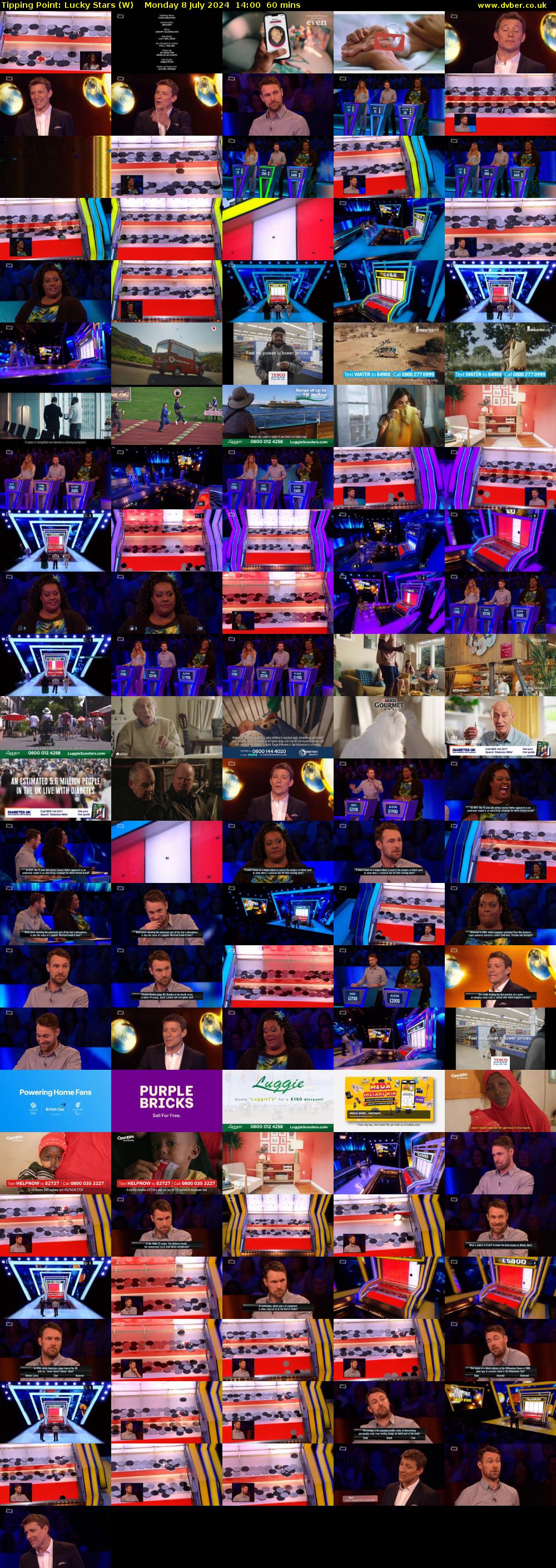 Tipping Point: Lucky Stars (W) Monday 8 July 2024 14:00 - 15:00