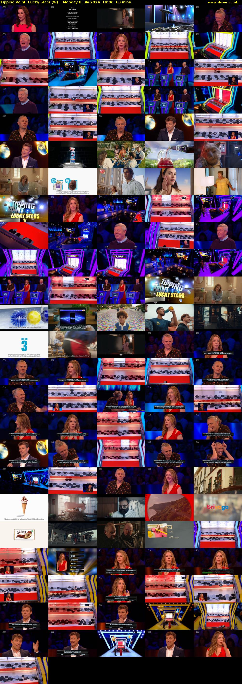 Tipping Point: Lucky Stars (W) Monday 8 July 2024 19:00 - 20:00