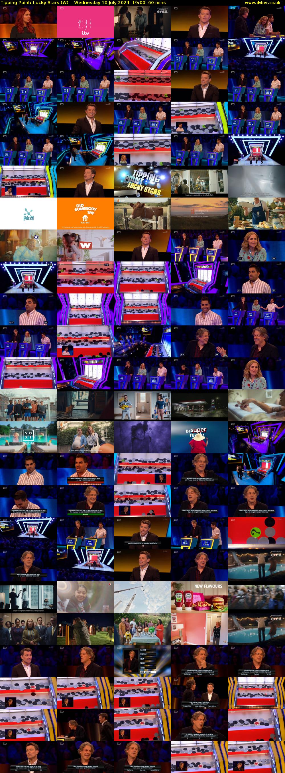 Tipping Point: Lucky Stars (W) Wednesday 10 July 2024 19:00 - 20:00