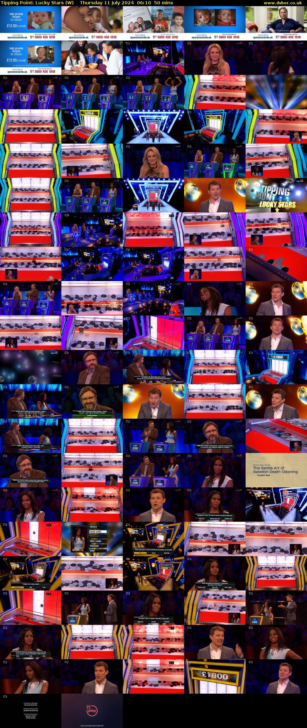 Tipping Point: Lucky Stars (W) Thursday 11 July 2024 06:10 - 07:00