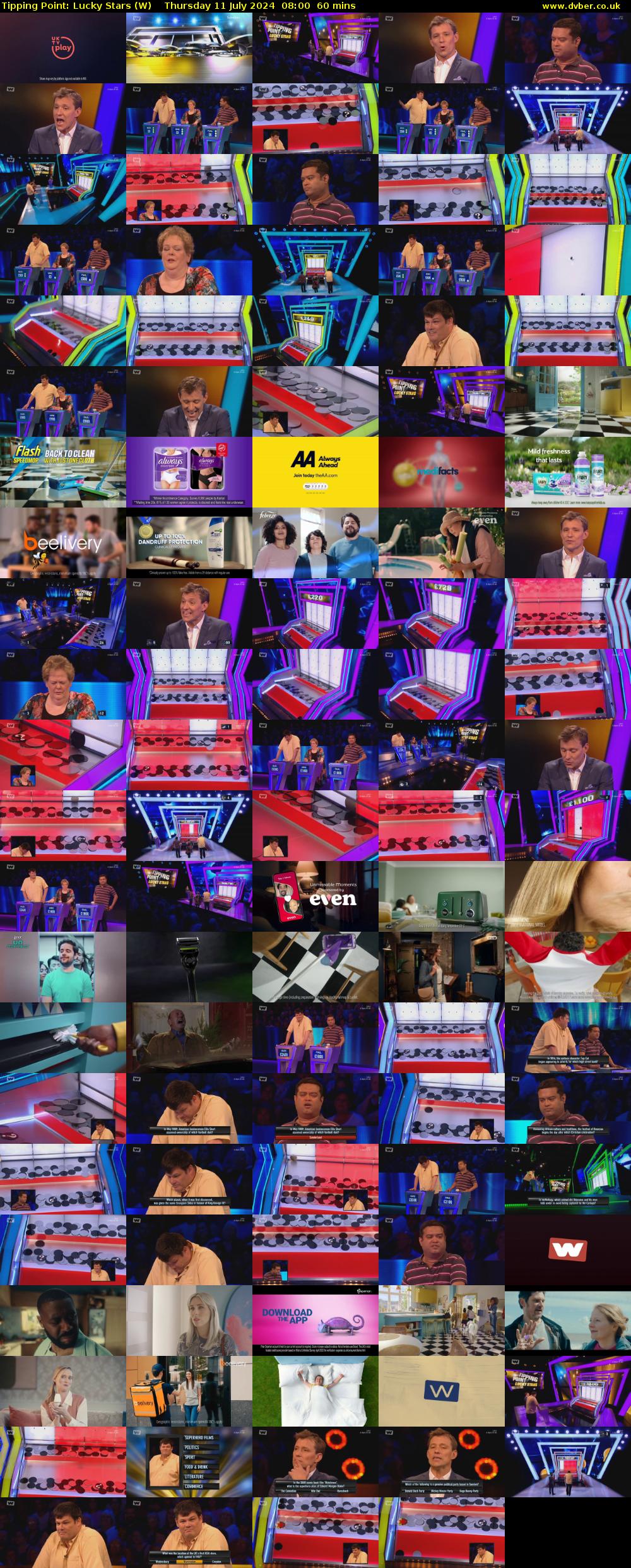 Tipping Point: Lucky Stars (W) Thursday 11 July 2024 08:00 - 09:00