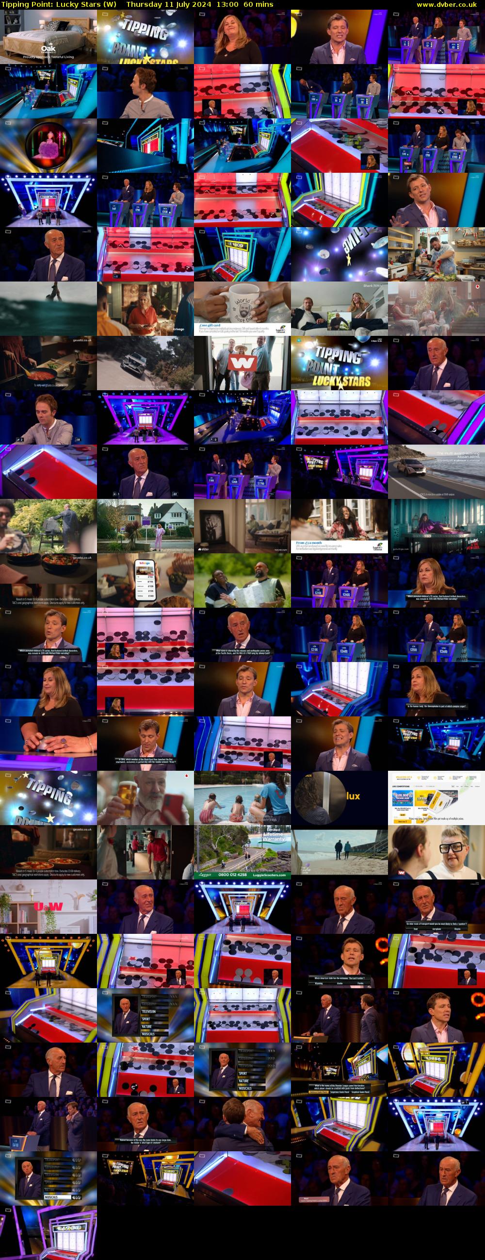 Tipping Point: Lucky Stars (W) Thursday 11 July 2024 13:00 - 14:00