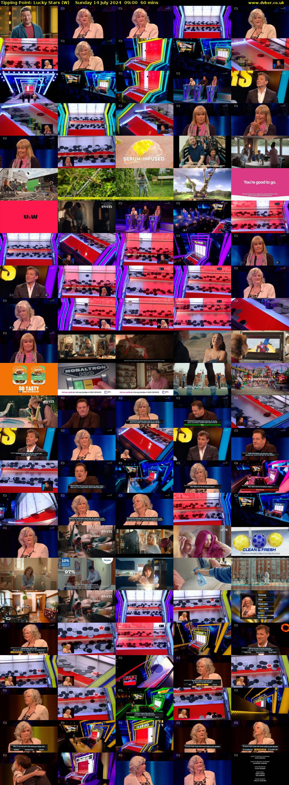 Tipping Point: Lucky Stars (W) Sunday 14 July 2024 09:00 - 10:00