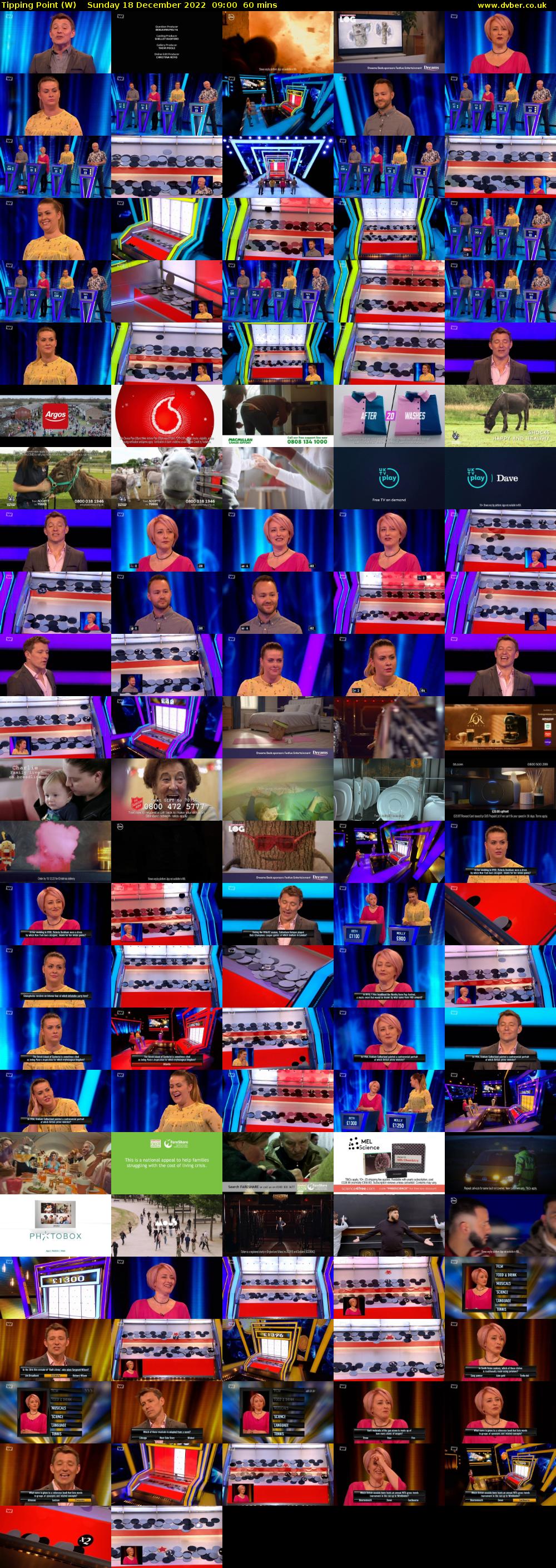 Tipping Point (W) Sunday 18 December 2022 09:00 - 10:00