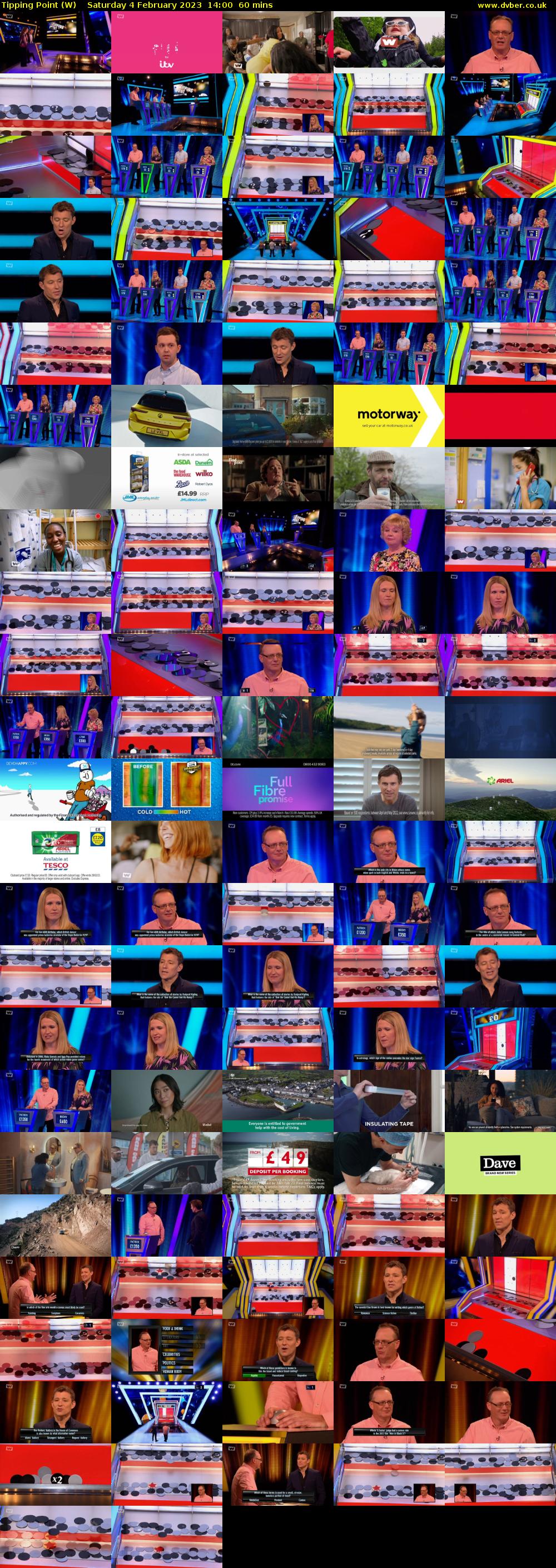 Tipping Point (W) Saturday 4 February 2023 14:00 - 15:00