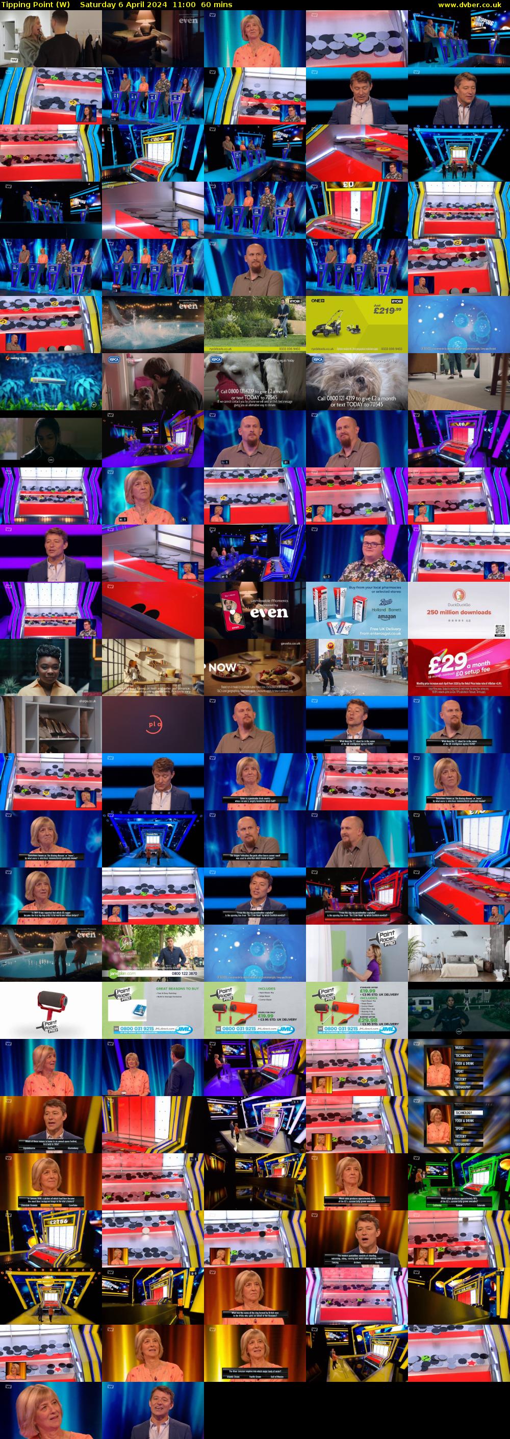 Tipping Point (W) Saturday 6 April 2024 11:00 - 12:00